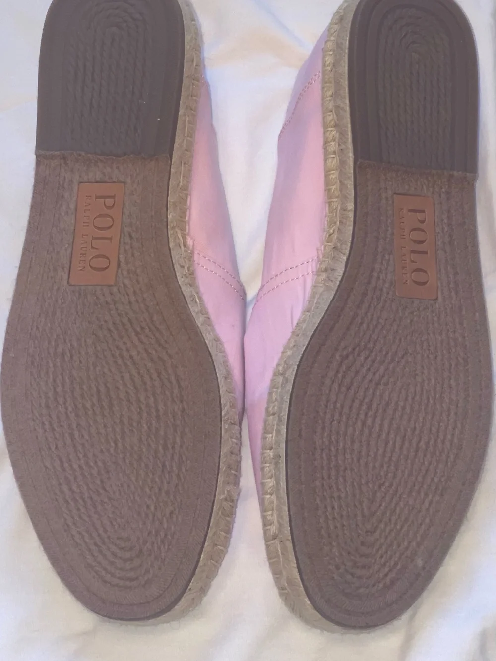 Polo by Ralph Lauren Pale Pink Espadrille Flats